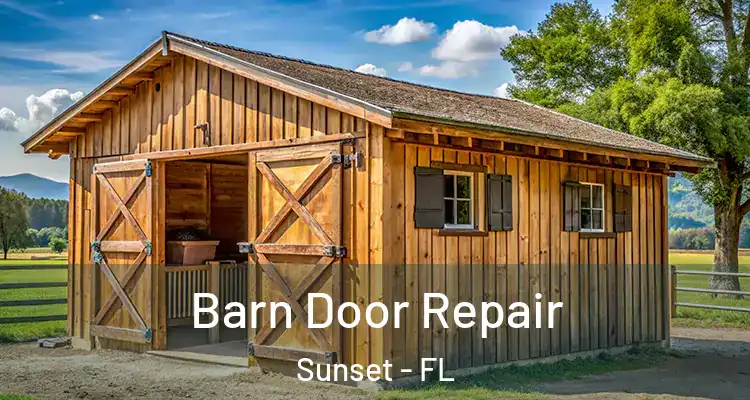  Barn Door Repair Sunset - FL