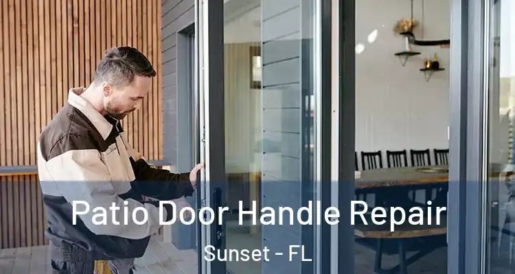  Patio Door Handle Repair Sunset - FL
