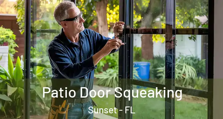  Patio Door Squeaking Sunset - FL